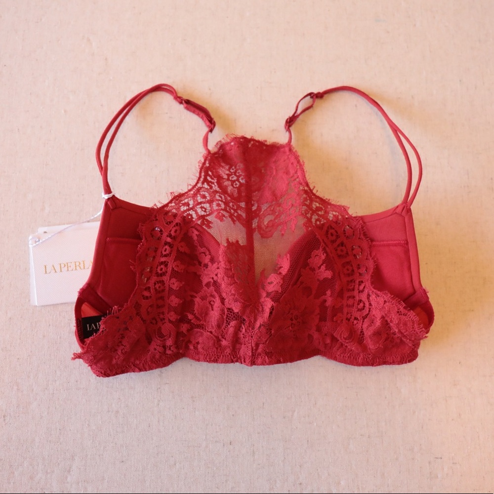 (SOLD) LA PERLA Freesia Bra With Back Detail, 32B - Picture 5 of 7